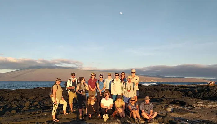 CDU Environmental Science students - field intensive - Galapagos Islands.&nbsp;